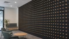 AUS Dowels™: Timber Dowel Acoustic Panels for Commercial Interiors