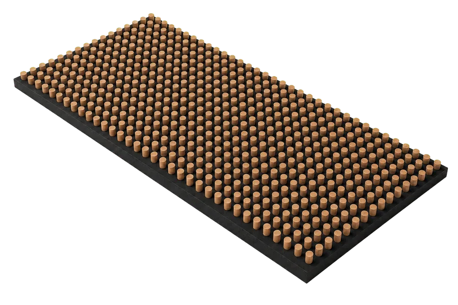 AUS Dowels AD-1 acoustic panel design