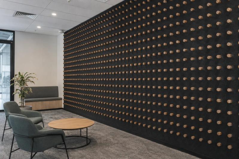 AUS Dowels acoustic panel