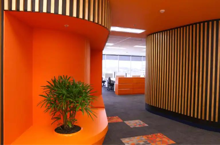 AUS Slat acoustic panel for internal walls and ceiling