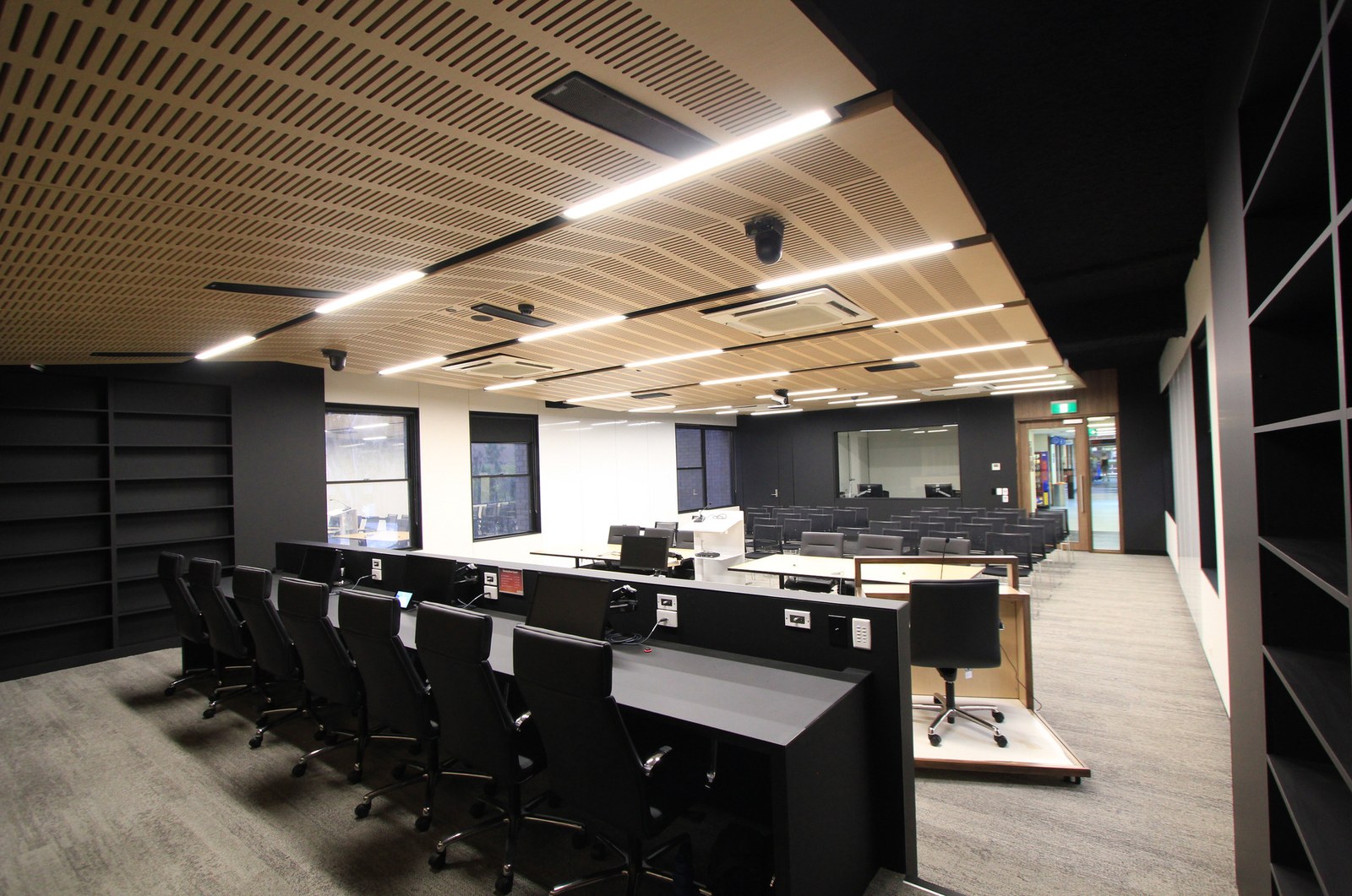 AUS Slot acoustic panel for internal walls and ceilings