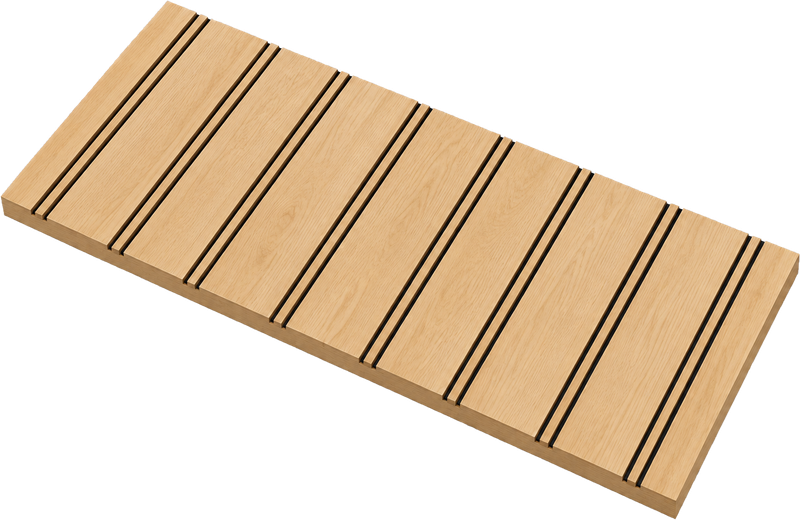AUS Tiles AT3 - Twin Groove acoustic panel design