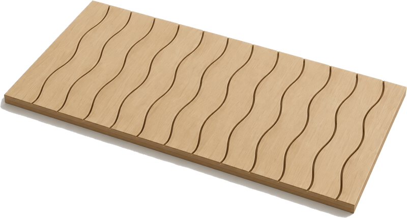 AUS Tiles AT5 - Soft Wave acoustic panel design