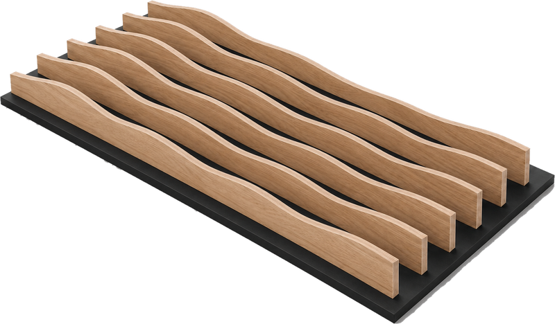 AUS Tiles B6 - Gentle Wave acoustic panel design