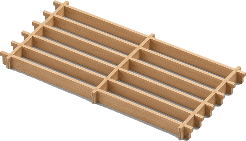 AUS Tiles HC2 - Long Channels acoustic panel design