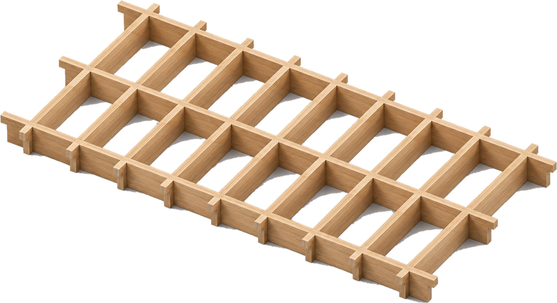 AUS Tiles HC3 - Cross Channels acoustic panel design
