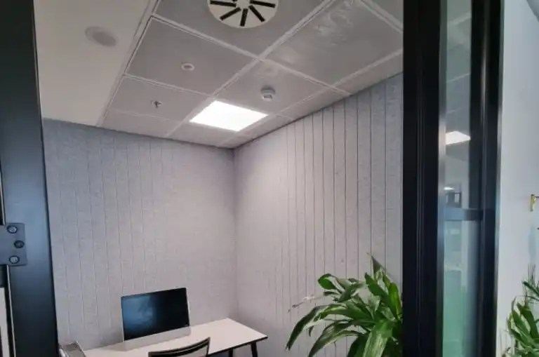 Quattro Groove acoustic panel for  wall & ceiling panels