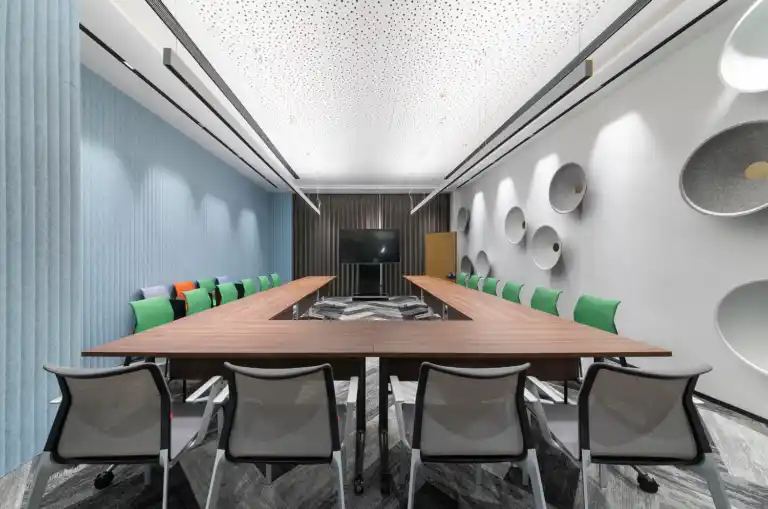Quattro Wave acoustic panel for wall and ceiling panels